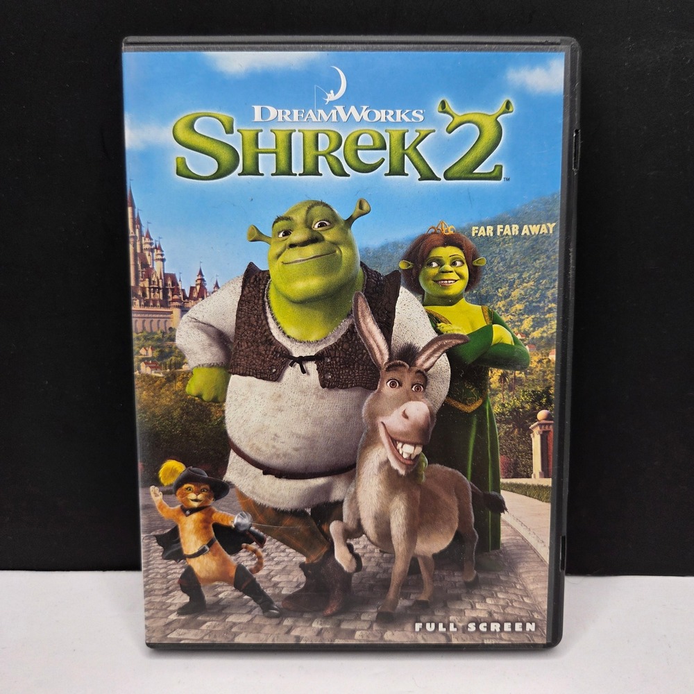 Shrek 2 DVD Full Screen Edition 2004 Animated Family Comedy Movie
